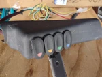 Left Hand Pillar Lighting Pod 4-SWITCH Panel For 07-18 Jeep Wrangler Jk. Fixed Price $17.84.