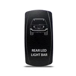 CH4X4 Rocker Switch Rear Led Light Bar Symbol - White. Fixed Price $17.98.