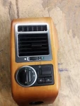 03-06 Land Range Rover Hse Front Left Dash Trim Wood Vent Bezel Light Fog Switch. Fixed Price $45.99.
