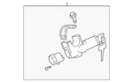 Genuine Nissan Steering Column Lock D8700-EL60A. Fixed Price $388.03.