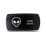 CH4X4 Rocker Switch Alien Lights Symbol 2 - Horizontal Amber Led. Fixed Price $17.98.