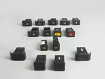 1999 - 2004 Land Rover Discovery Ii Fog Light Fuel Switch Hazard Defroseter. Fixed Price $128.51.