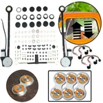 2 Door Universal Car Power Window Kit W/ Orange Led Billet Retro Series Switches. Fixed Price $599.95.