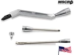 Polished Billet Aluminum Gm Column Shifter Turn Signal Lever Hazard Tilt Kit. Fixed Price $20.00.