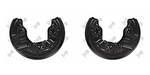 Brake Disc Splash Panel Set Front Axle For Audi A4 Avant 00-08 8E0615311C. Fixed Price $19.98.