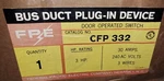 Federal Pacific Fpe CFP332 Fusible Bus Plug / Switch 30A 250VAC 3-POLE 3HP New. Fixed Price $395.00.