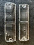 Nissan Fairlady S130 280ZX Early Front Turn Signal Lens Clear Pair Jdm. Fixed Price $250.00.