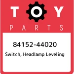 84152-44020 Toyota Switch, Headlamp Leveling 8415244020, New Genuine Oem Part. Fixed Price $98.63.