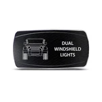 CH4X4 Rocker Switch Dual Windshield Lights Symbol. Fixed Price $17.98.