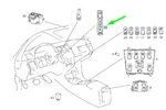 New Mb Ml W163 Off The Road Speed And For Lamp Switch A1638201010. Fixed Price $238.84.