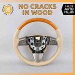 08-09 Cadillac Xlr Deluxe Steering Wheel Beige Wood Oem 44K. Fixed Price $345.23.