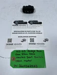 Oem 2002-2005 Dodge Ram 1500-3500 Heated Seat Switch 56045625AB. Fixed Price $43.66.