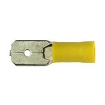 K4 1/4" Yellow Male Slide On Terminal For 10-12 Gauge Wire/qty 100 Pack. Fixed Price $23.04.