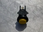 1979-2004 Ford Mustang Rear Trunk Release Button Switch, Yellow, Used Oem. Fixed Price $17.85.