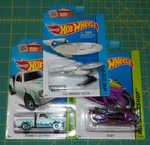 3X 2015 Hot Wheels U.s.s. Enterprise NCC-1701, 78 Dodge Li'l Red, Fly-by. Fixed Price $8.99.