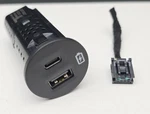 2020-2025 Ford Escape F-150 Maverick Dual Port Usb Charger Oem PU5T-19J211-FA. Fixed Price $25.00.