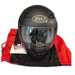 Bilt BLH17/992 Full Face Motorcycle Helmet Matte Black Dot Size Medium 57-58CM. Fixed Price $34.99.