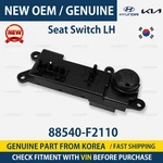 Genuine Oem 88540F2110 Power Front Seat Switch Lh Hyundai Elantra Niro. Fixed Price $106.98.