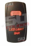 Marine Boat Led Bar Rocker Switch Orange YZ1000R Wolverine Nautique Moomba Donzi. Fixed Price $15.99.