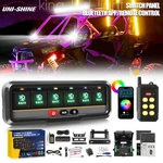 Auxbeam ASR60 Gang Rgb Switch Panel On-off Led Light Circuit Control Vs 8. Fixed Price $119.99.