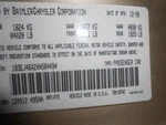 1999 Stratus Door Electric Switch (master) 486552. Fixed Price $69.99.