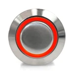 Latching 16MM Red Or Yellow Ring Led Aluminum Billet Button Silver Illuminate. Fixed Price $39.95.