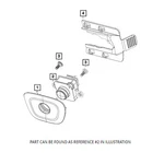 Genuine Oem Mopar Rear Park Assist Camera For Dodge Charger Gt R/t Sxt. Fixed Price $274.70.
