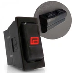 Power Window Up Down Momentary Rocker Switch Red Illuminated Icon 5 Pin 12V 20A. Fixed Price $24.95.
