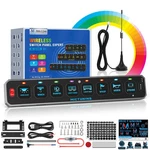 Wireless Slim 8 Gang Switch Panel Led Lights Circuit Control Relay System Marine. Fixed Price $161.73.