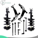 For 2003 - 2007 Mazda 6 Front Struts Control Arm+ Ball Joint Tie Rods Sway Bars. Fixed Price $240.49.