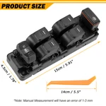 Power Window Master Switch Driver Side For Colorado Canyon 2004-2012 Hummer H3. Fixed Price $21.99.