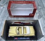 Sun Star Chevrolet Bel Air Convertible 1954 Pale Yellow Diecast 1:18 Boxed #1712. Fixed Price $100.91.