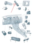 New Volkswagen Tiguan Ad MK2 Telephone Control Panel 5GM035624EBU. Fixed Price $97.65.