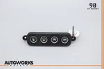 03-13 Maserati Quattroporte M139 Rear Center Console Control Switch 198031 Oem. Fixed Price $105.50.