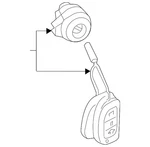 Genuine Hyundai Ignition Lock Assembly 81900-4ZC00. Fixed Price $827.61.
