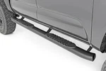 Rough Country Black Oval Steps For 2005-2023 Toyota Tacoma 4WD/2WD 21008. Fixed Price $279.95.