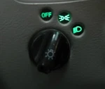 Oem Ford Explorer Mountaineer Headlight Switch 3L5Z11654BA Green Bulb. Fixed Price $24.99.