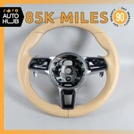 15-21 Porsche Cayenne Macan Steering Wheel W/paddle Shifters 95834780400 Oem. Fixed Price $311.23.
