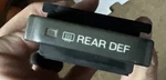 1994-2000 Ford Mustang Gt Rear Back Window Glass Defrost Switch Button Oem. Fixed Price $20.00.