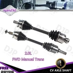 Front Driver & Passenger Set Cv Axle Assembly For Mazda 3 2.0L Fwd Manual Trans. Fixed Price $295.78.