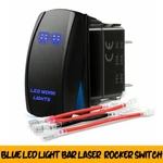 Blue Led Work Lights Laser Toggle Rocker Switch On-off 5PIN For Atv Utv Car Boat. Fixed Price $7.99.