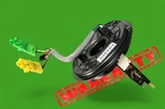 Mercedes SL500 SL55 Steering Column Angle Sensor Combination Spring 0004640418. Fixed Price $57.87.