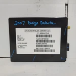 2006-2009 Dodge Chrysler Jeep Satellite Xm Radio Receiver Module 05064075AE. Fixed Price $49.60.