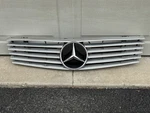 90-02 Mercedes R129 SL500 SL320 SL600 Silver Arrow Hood Grille Oem. Fixed Price $399.00.