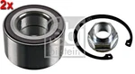 Febi 2X Wheel Bearing Kit For Honda Jazz City Iv Saloon 01-08 44300-SAA-003. Fixed Price $52.61.