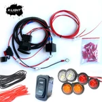 Plug & Play Green Lighted Rocker Led Turn Signal Switch Kit For 2018+ Polaris. Fixed Price $41.99.