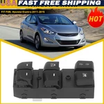 Lh Door Master Window Switch Driver For Left 2011-15 Elantra 93570-3X000 Hyundai. Fixed Price $21.84.