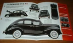 1939 Ford Deluxe V8 Spec Sheet Brochure Poster Print Info Photo 40 221. Fixed Price $12.99.