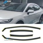 Fits 25-26 Toyota Camry In-channel Window Visors Sun Shades Vent Rain Guards Pc. Fixed Price $42.99.