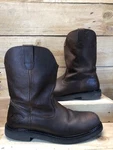 Dickies WD4355 Steel Toe Boots, Size 10.5 Men Oil Resistant Soles. Fixed Price $37.67.